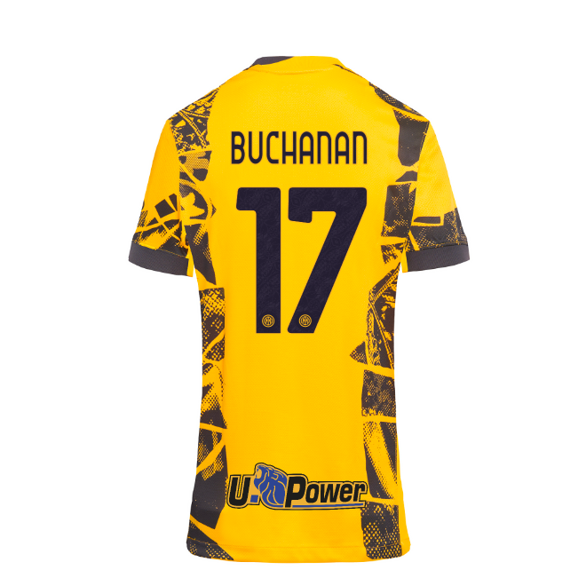 im nike frauen drittes set stadion-trikot 202425 – 17 tajon trevor buchanan Kollektion | Inter Trikots Für Damen und Herren