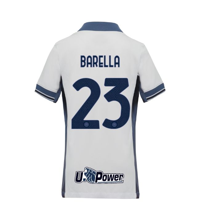 im nike kids auswÄrtsstadion trikot 202425 – 23 nicolò barella Kollektion | Inter Trikots Für Damen und Herren